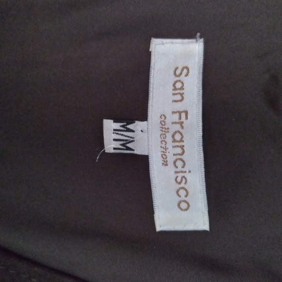 San francisco collection suede zip up waistcoat vest - Picture 4 of 7